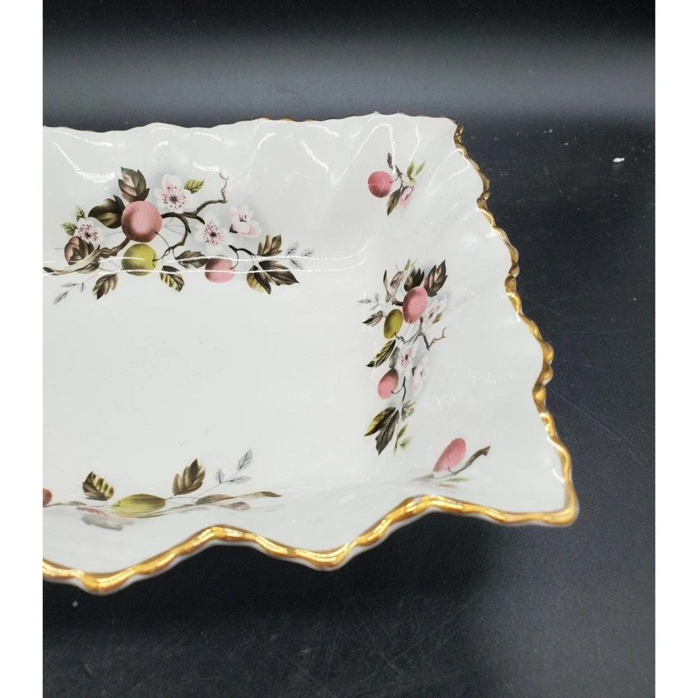 Vintage Old Foley James Kent Staffordshire Rectangular Serving Vegetable Bowl